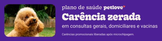 Petlove - banner plano de saúde pet sem carência