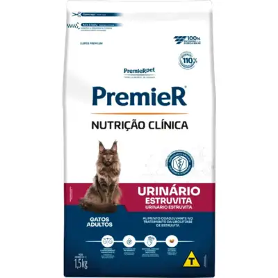 Ração Premier Nutrição Clínica Urinário para Gatos
