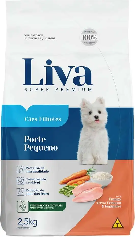 Ração Liva para cães filhotes