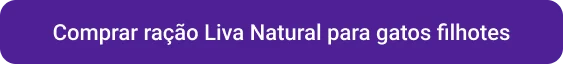 CTA Ração Liva Natural para gatos filhotes