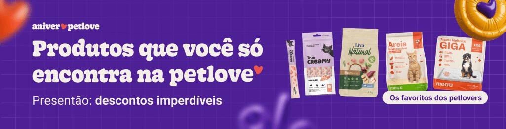 Banner - Produtos Marcas Exclusivas Aniver Petlove
