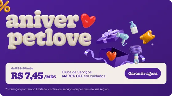 Clube Petlove Serviços – Aniversário Petlove