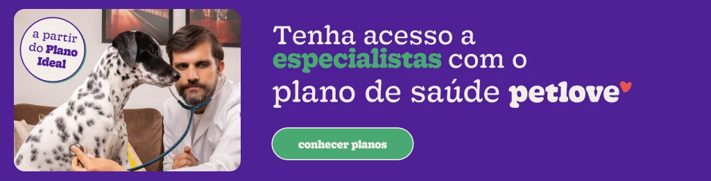 Petlove - banner promocional conteúdo LP Especialidades e Especialistas veterinários