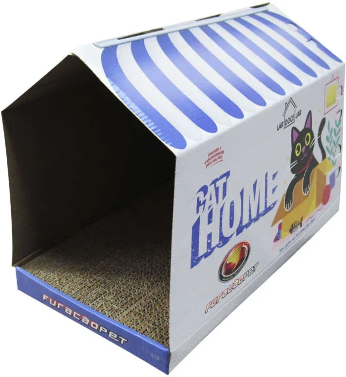 Brinquedo Arranhador Furacão Pet Cat Home para Gatos 
