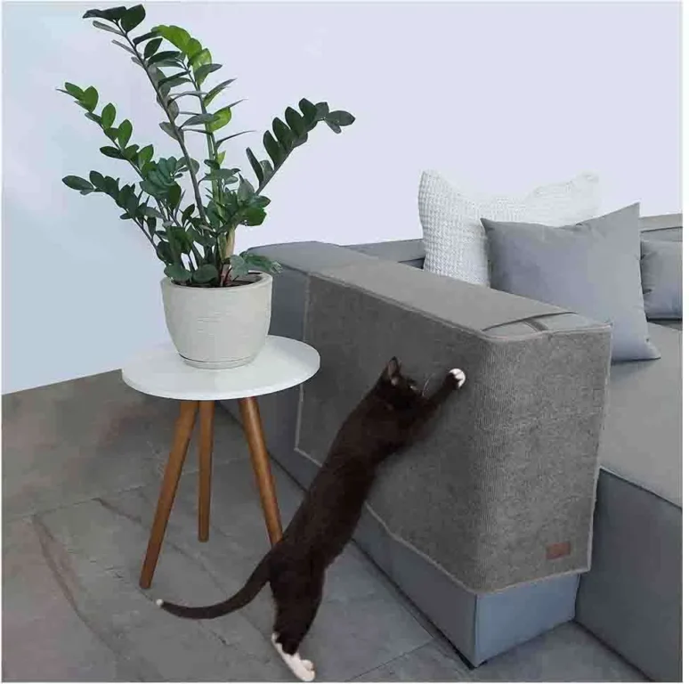 Brinquedo Arranhador Fábrica Pet Braço de Sofá Direito Cinza 