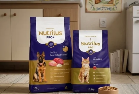 Ração Nutrilus Pro é boa para cães e gatos?