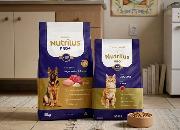 Ração Nutrilus Pro é boa para cães e gatos?