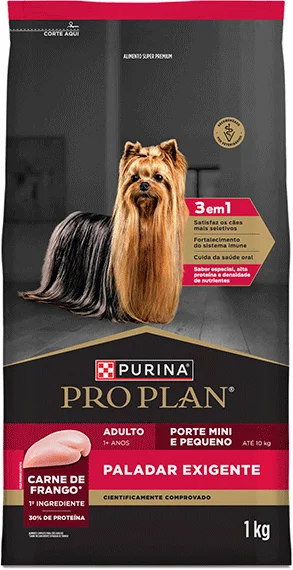 ração Pro Plan Paladar Exigente