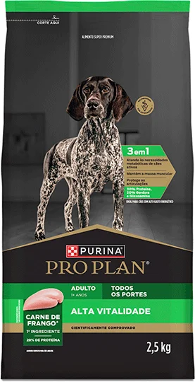 Pro Plan Alta Vitalidade