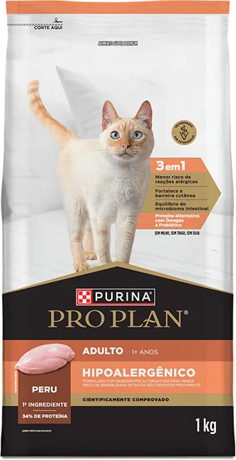 Pro Plan Hipoalergênico para gatos
