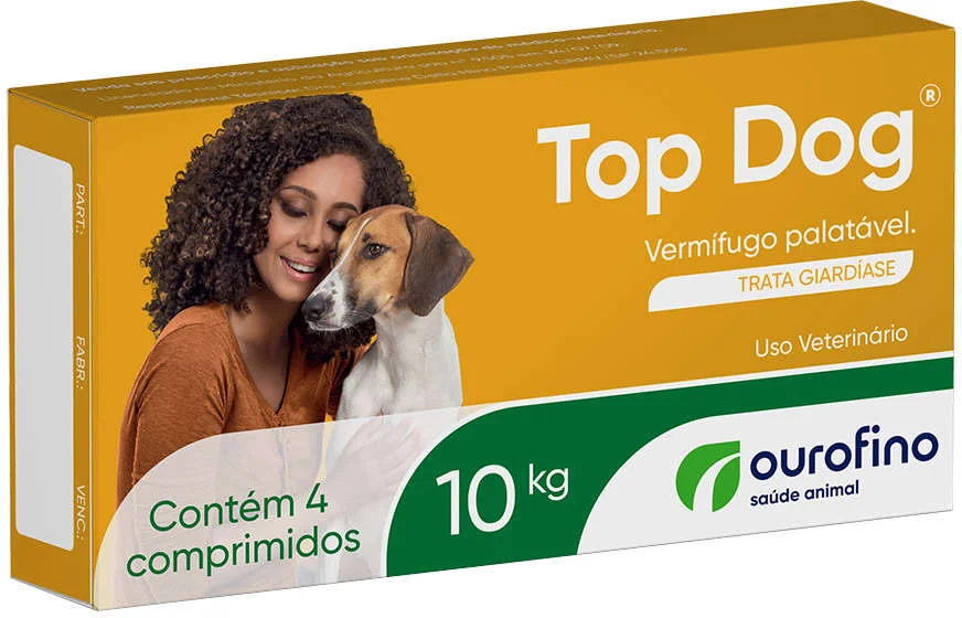 Vermífugo Top Dog OuroFino
