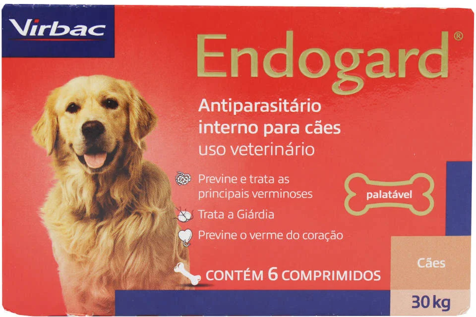 Vermífugo Virbac Endogard