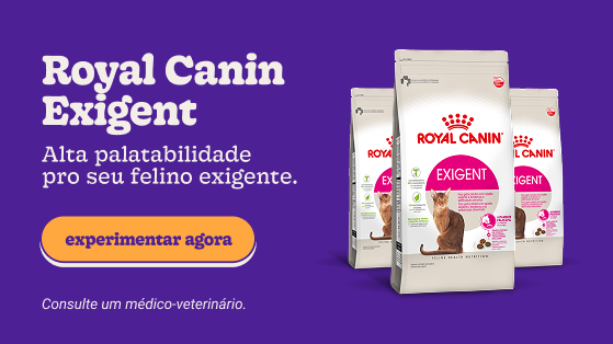 Chegou a ração Royal Canin Exigent