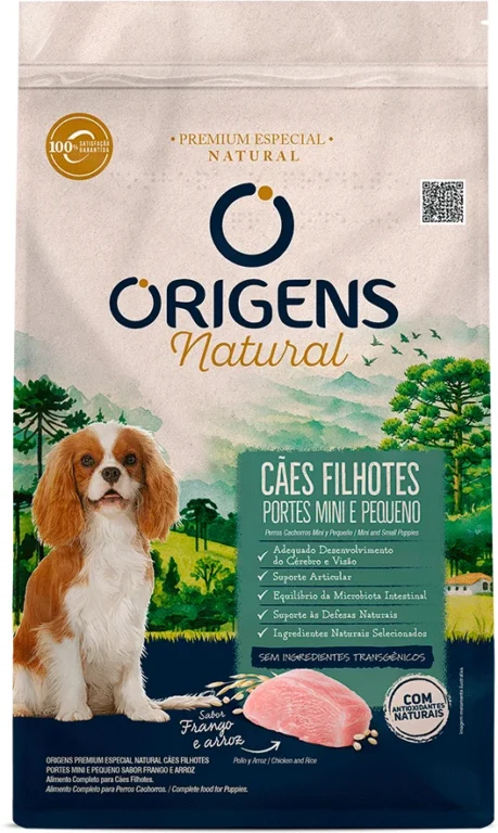 Origens Natural para cães filhotes