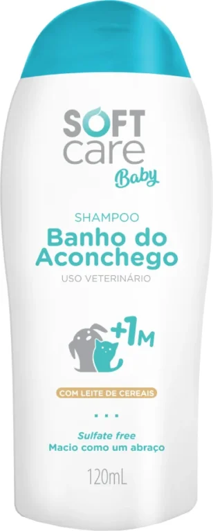 Shampoo Soft Care Baby Banho do Aconchego para Cães e Gatos +1M 